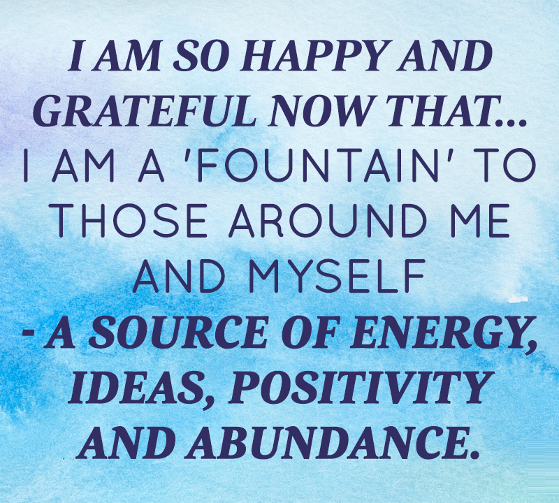May 2014 Affirmation Of The Month